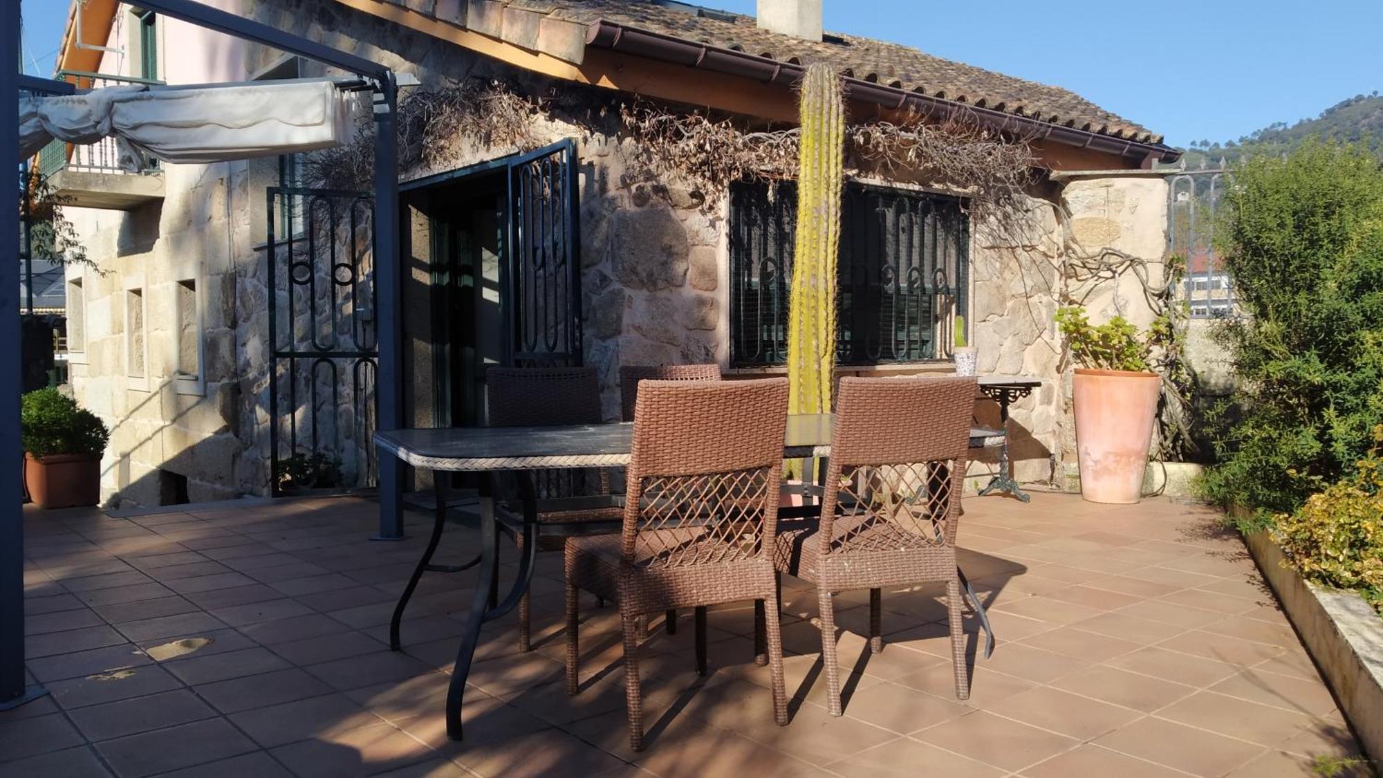 Casa Iriana - Parking Gratis I Jardin I Barbacoa Villa Ourense Exteriör bild
