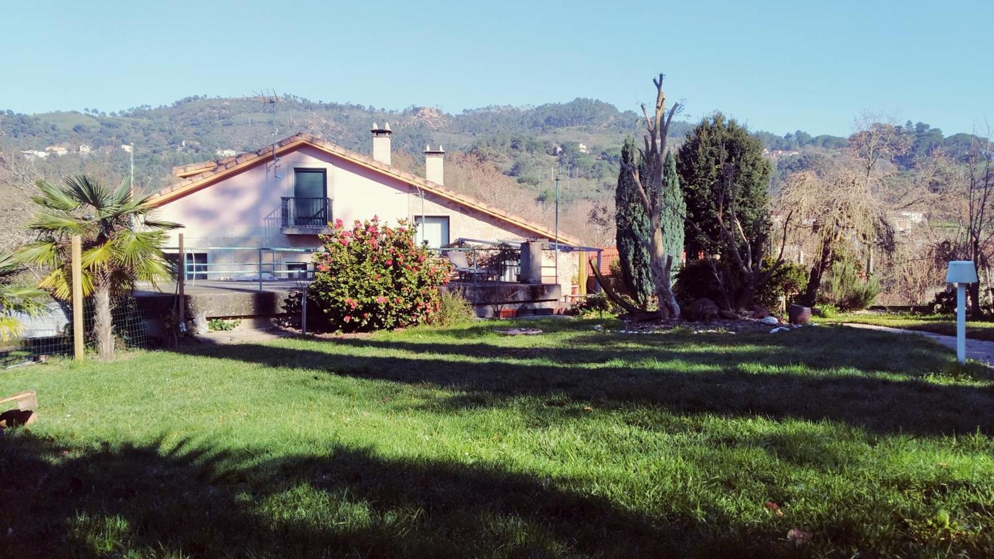 Casa Iriana - Parking Gratis I Jardin I Barbacoa Villa Ourense Exteriör bild